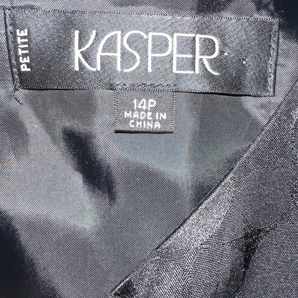 KASPER BLACK DRESS - Picture 3 of 3